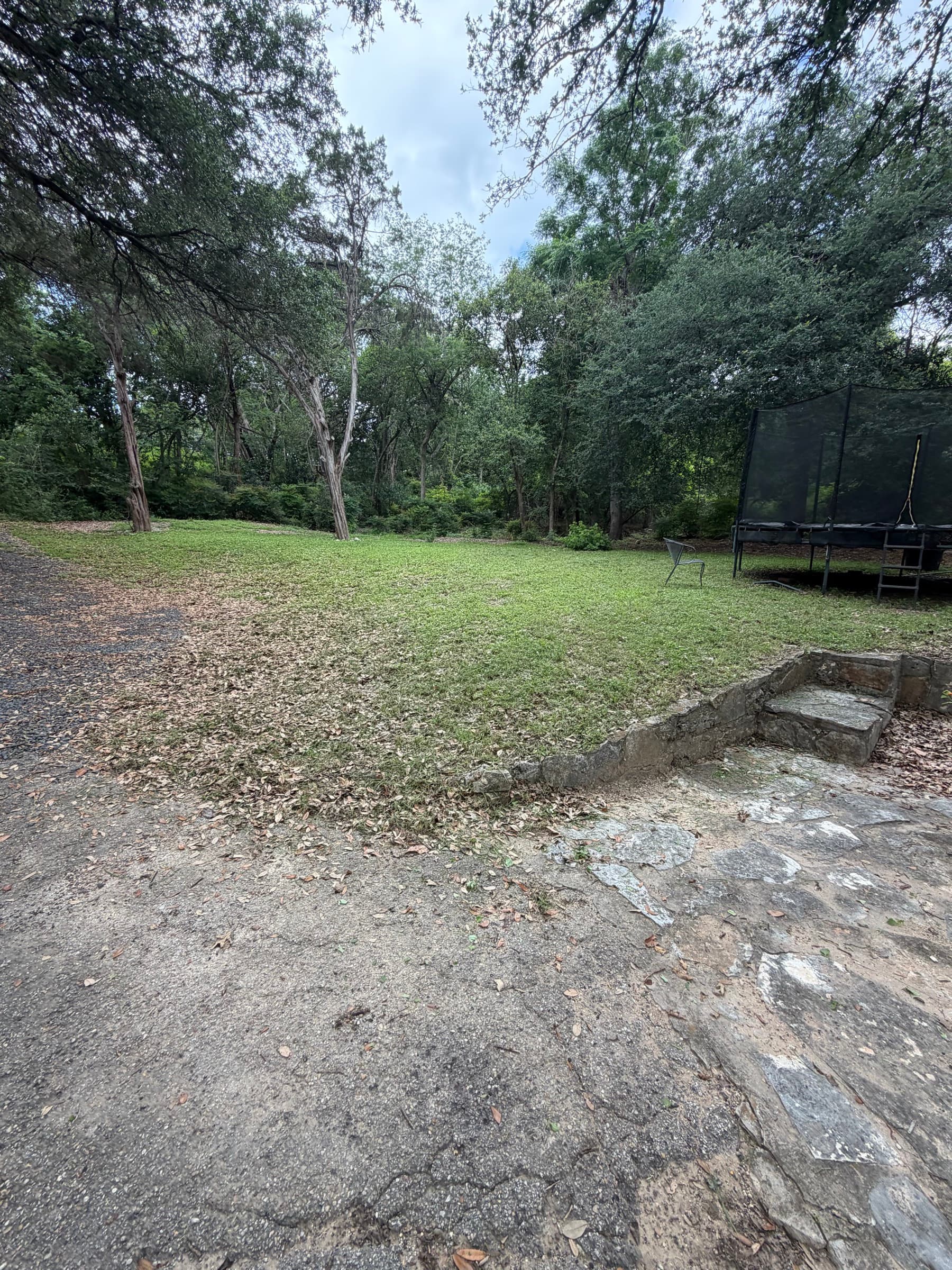 Backyard Mow — West Austin — after